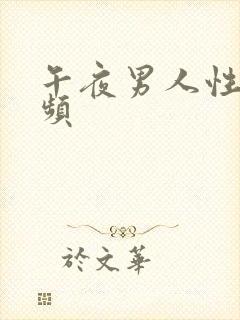 午夜男人性爽视频
