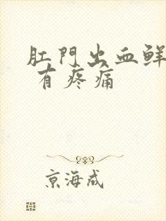 肛门出血鲜红色 有疼痛