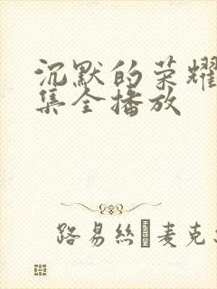 沉默的荣耀40集全播放