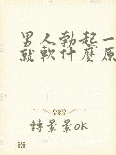 男人勃起一会儿就软什么原因