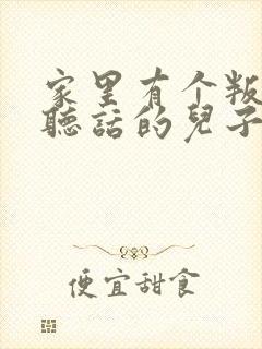 家里有个叛逆不听话的儿子怎么办