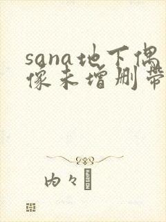 sana地下偶像未增删带