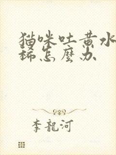 猫咪吐黄水还拉稀怎么办