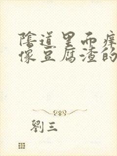 阴道里面痒还有像豆腐渣的东西