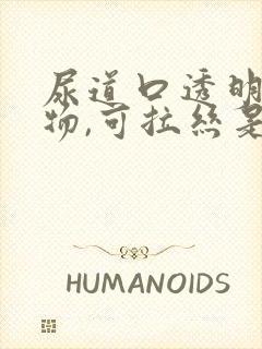 尿道口透明分泌物,可拉丝是怎么回事