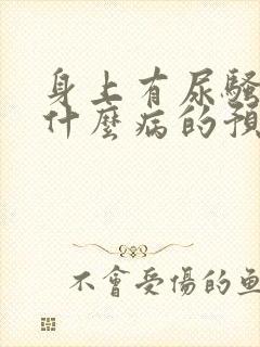 身上有尿骚味是什么病的预兆