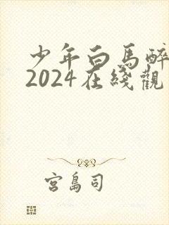 少年白马醉春风2024在线观看全集免费播放封面