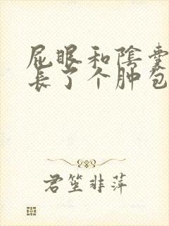 屁眼和阴囊中间长了个肿包有点疼