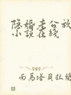 隐婚老公放肆宠小说在线