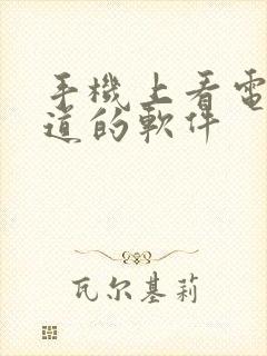 手机上看电视频道的软件