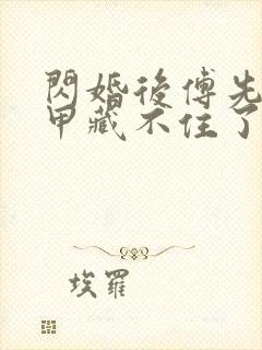 闪婚后傅先生马甲藏不住了免费全文阅读