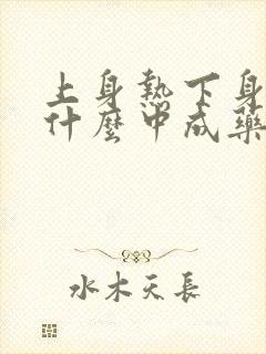 上身热下身凉吃什么中成药