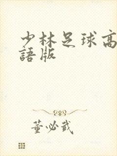 少林足球高清国语版封面