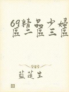 69精品少妇一区二区三区蜜桃