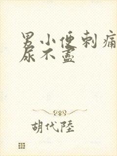 男小便刺痛尿频尿不尽封面