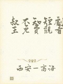 叔不知短剧双男主免费观看