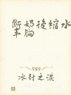 断奶后缩水如何丰胸