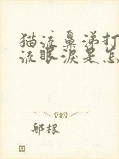 猫流鼻涕打喷嚏流眼泪是怎么回事