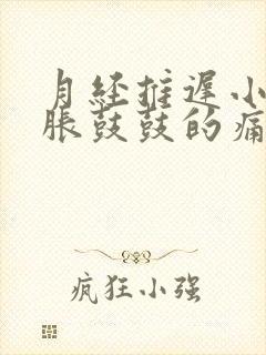 月经推迟小肚子胀鼓鼓的痛封面