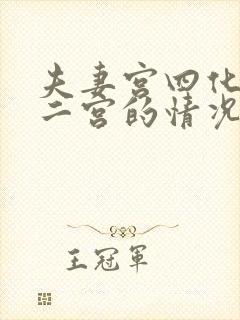 夫妻宫四化入十二宫的情况