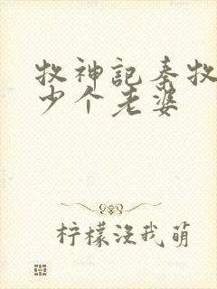 牧神记秦牧有多少个老婆