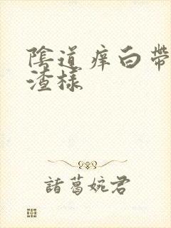 阴道痒白带豆腐渣样