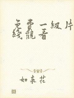 免费一级片@在线观看