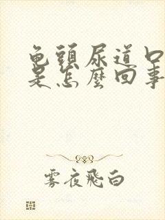 龟头尿道口肿了是怎么回事封面