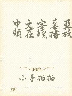 中文字幕亚洲视频在线播放