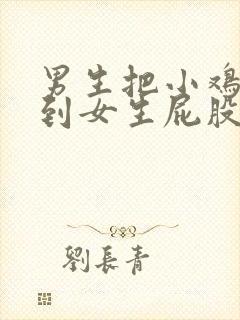 男生把小鸡鸡塞到女生屁股里的视频