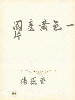 国产黄色一级淫片