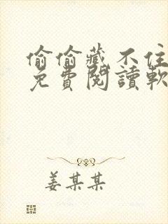 偷偷藏不住小说免费阅读软件