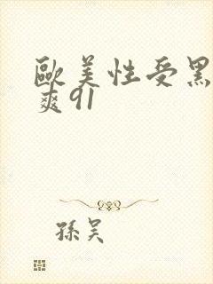 欧美性受黑人性爽91封面