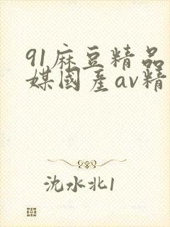 91麻豆精品传媒国产av精品