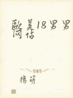 欧美18男男性网站