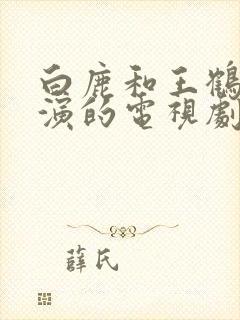 白鹿和王鹤棣主演的电视剧