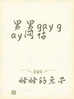 男男gay gay网站封面