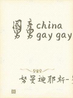 国产china男男gay gay网站
