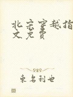 北宋穿越指南全文免费