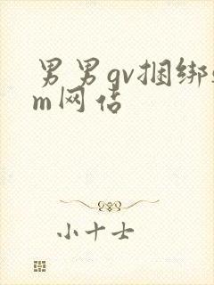 男男gv捆绑sm网站