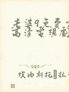 老婆9免费完整高清电视剧在线封面