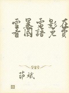 雪暴电影在线观看国语免费完整版