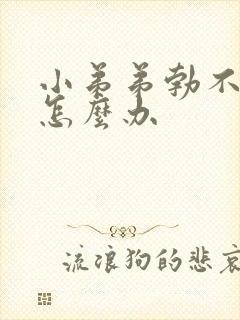 小弟弟勃不起来怎么办