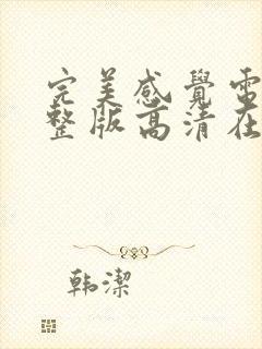 完美感觉电影完整版高清在线观看