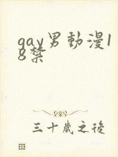 gay男动漫18禁