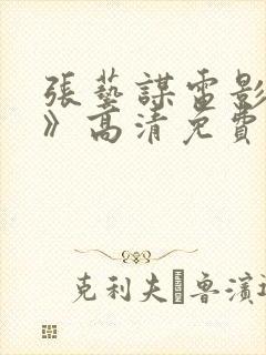 张艺谋电影《影》高清免费观看