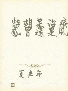 柴胡是治疗风寒感冒还是风热感冒