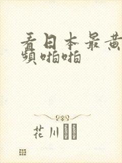 看日本最黄的视频啪啪封面