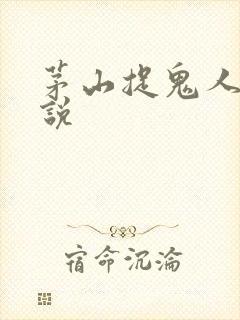 茅山捉鬼人 小说