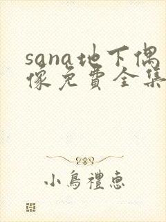 sana地下偶像免费全集完整版动漫